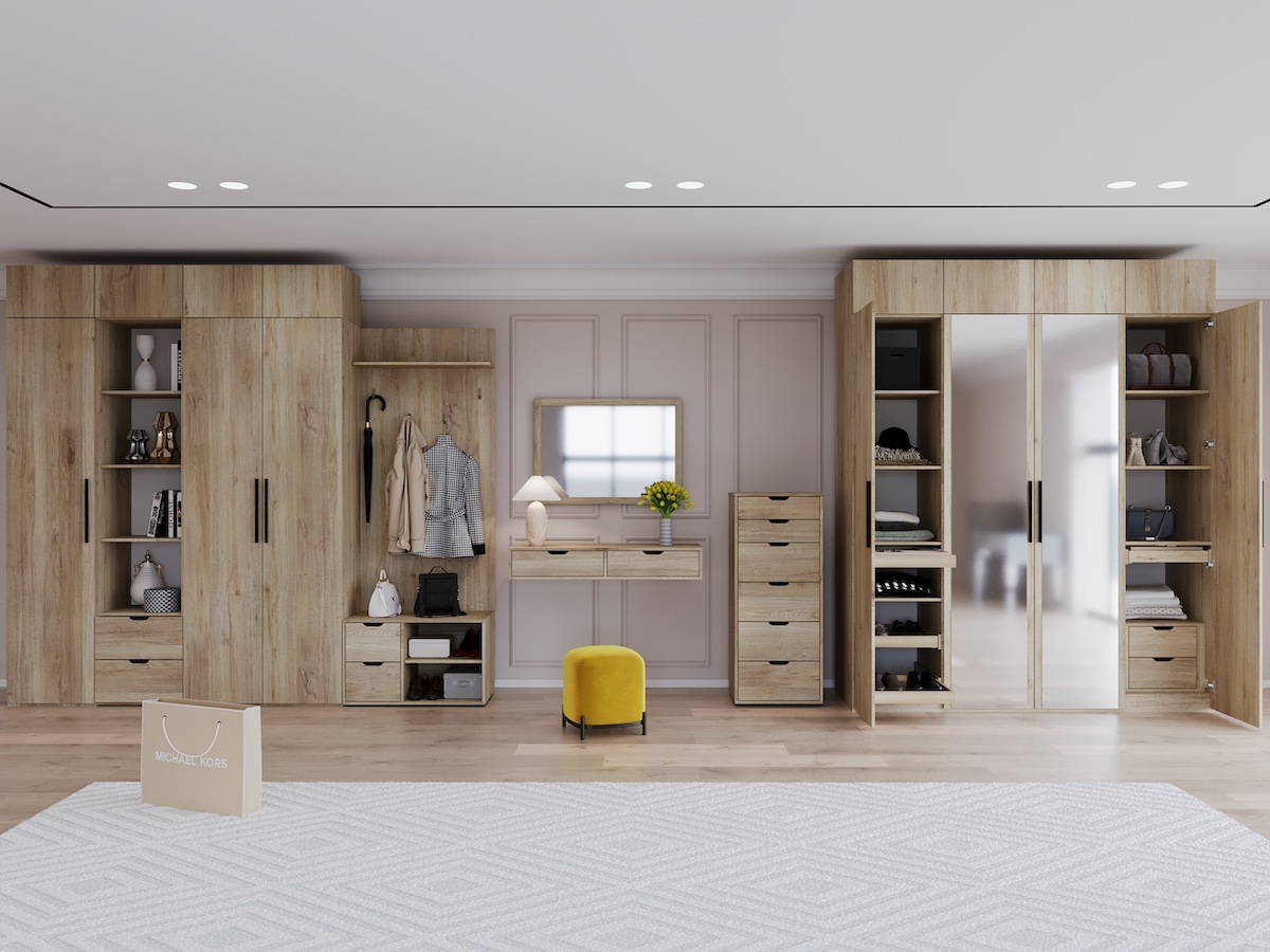 Комод Даллас, комод для одежды, 80-689ДК